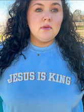 Load image into Gallery viewer, Jesus is King Sweatshirt